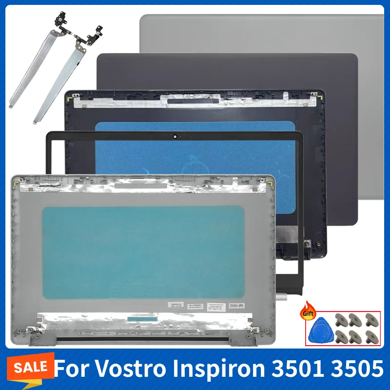 

Для ноутбука Vostro 3500 3501 3502 3505 Inspiron 3500 3501 3502 3505, задняя крышка ЖК-дисплея/передняя панель, петли, запасные части для компьютера