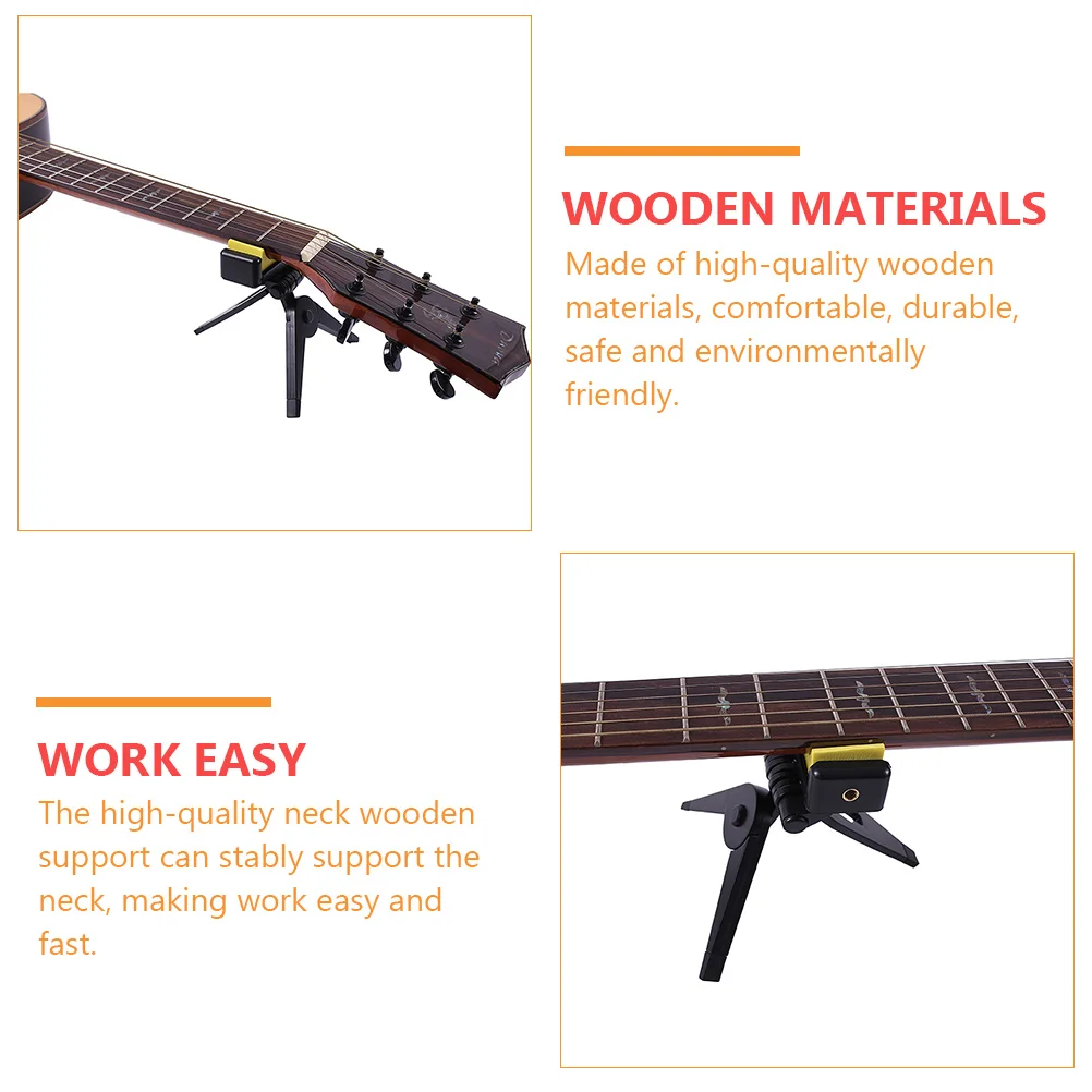 

Guitar Neck Support Stand Wooden High Quality Guitarra Cleaning Tool For Electric Guitar Bass Neck Rest Holder Rack Display