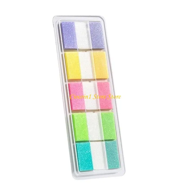 A3PC 120Sheets Repositionable Clear Adhesive Labels Adhesive Note Book Page Marker