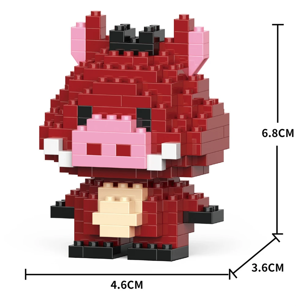Kurome Cinnamoroll DIY Hello Kitty Stitch Block Charakter-Bausatz Mickey Mouse Baustein-Puppen Spielzeug Geschenk – Detail 24