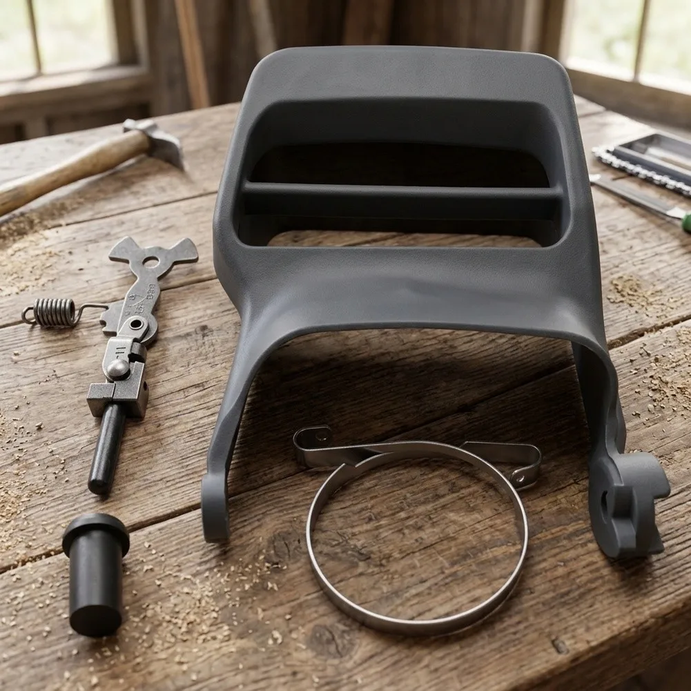 Safety Brake Lever Brake Handle Kit For Challenging Cutting Tasks Robust Metal Construction Enhanced Grip Design