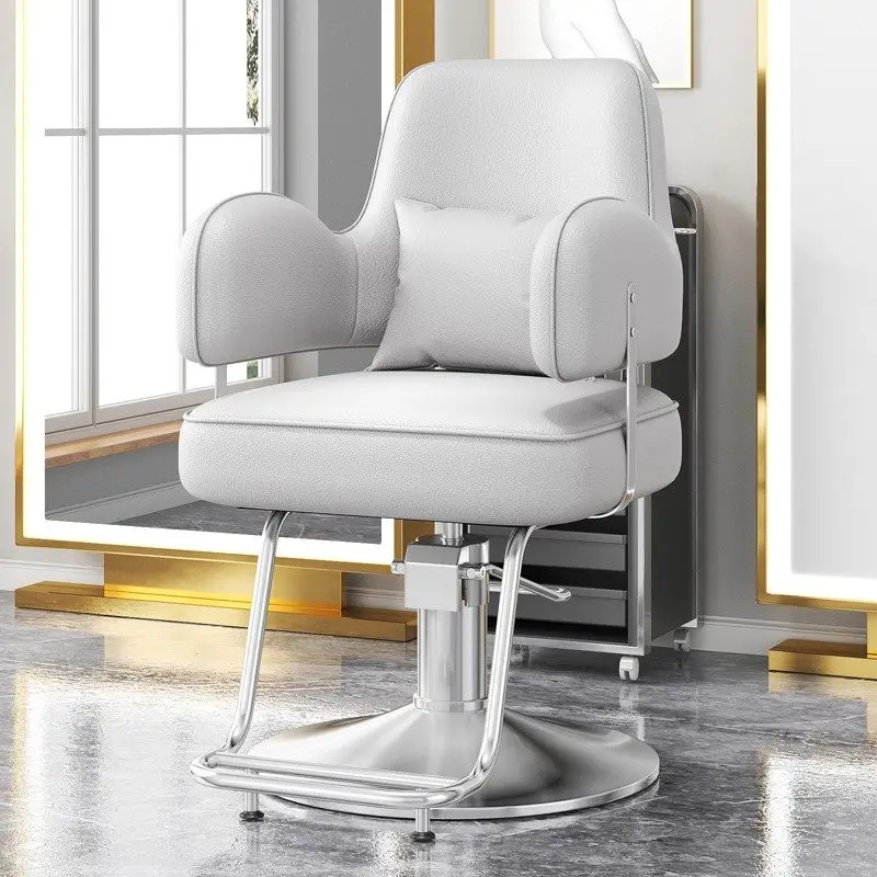 Specialized Lifting Barber Chairs Rotating Matching Barber Chairs Model Commercial Furniture Fotelki Fryzjerskie ZY40LFY