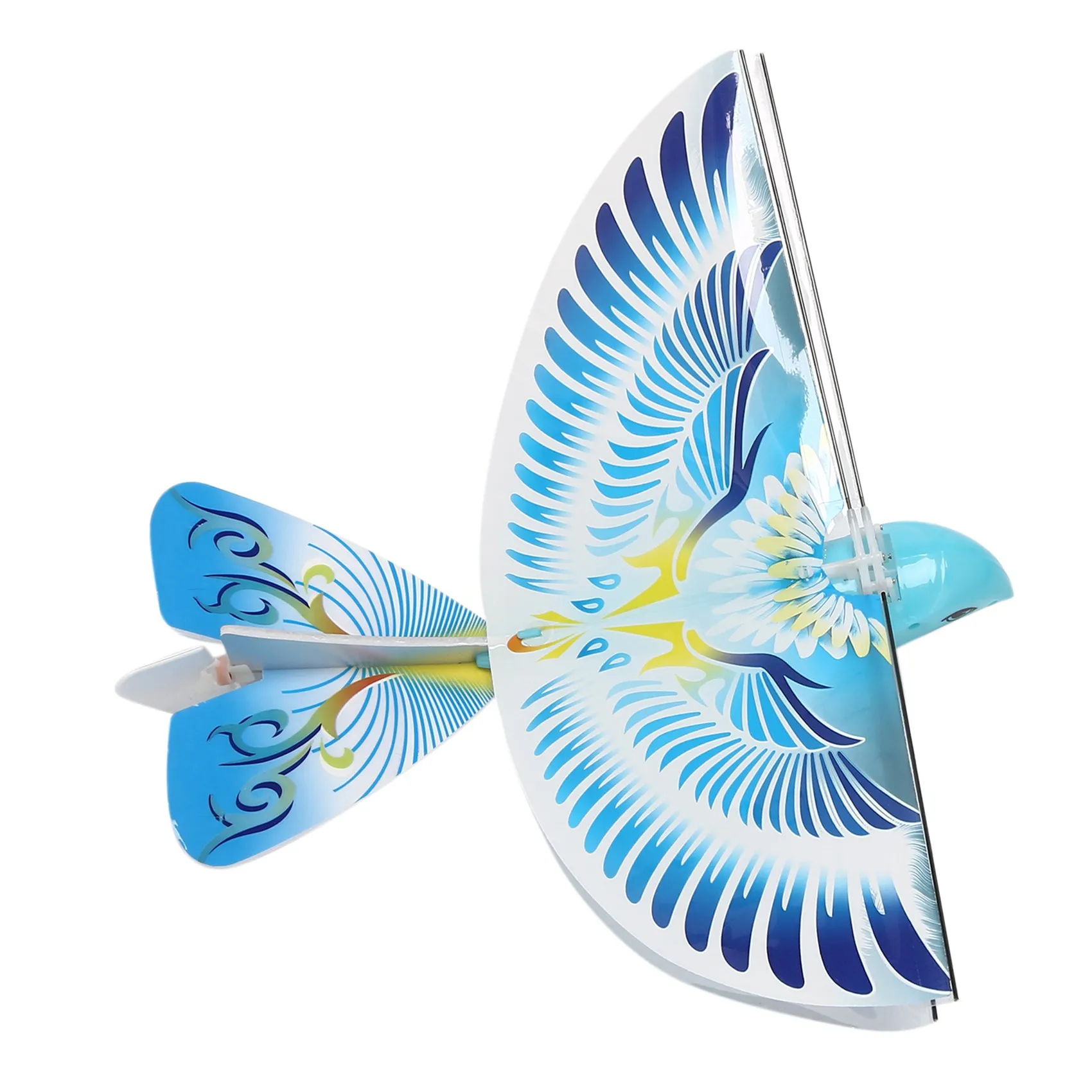 

B24B Remote-Controlled Bird Simulation Flapping-Wing Flight Pigeon Induction Bird Electric Eagle Remote Control Bionic Bird Blue