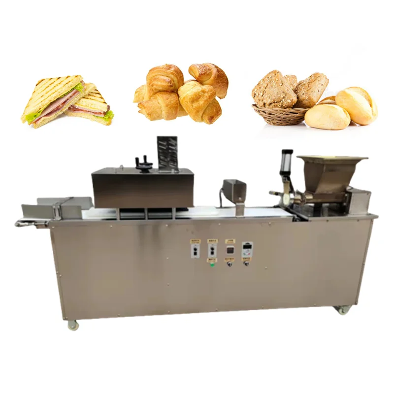 110/220V Stainless Steel Automatic Large 200g Bread Cookie Dough Ball Cutting Making Machine Dough Cutter Divider Rounder Maker