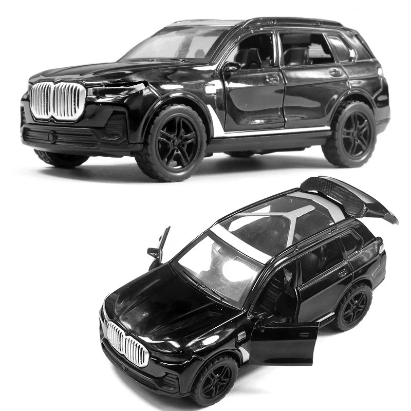 Modèle de voiture en alliage 1:36, jouet moulé sous pression, voiture de traction, décoration de collection, jouets pour enfants, véhicule pour Bmw X5 Suv