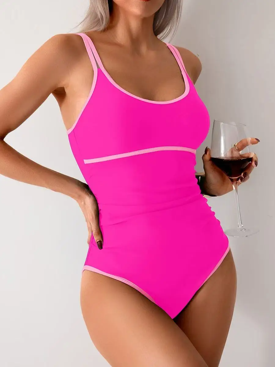 

2025 New Trends Womens Swimsuits One Piece Swimsuit Women Tummy Control Bathing Suit for Women Sexy Slimming Swimsuit
