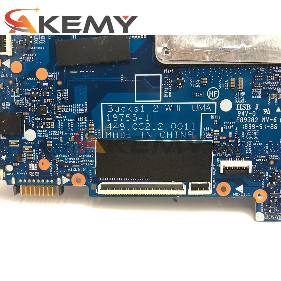 Voor HP Pavilion X360 14M 14-BA Laptop Moederbord 18755-1 met i5-8265U CPU Notebook Moederbord 100% Getest OK Pavillion