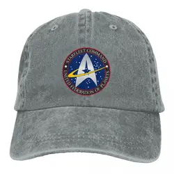 Casual Starfleet Star Treks Baseball Cap for Men Women Distressed Washed Sun Cap Outdoor Activities Caps Hat