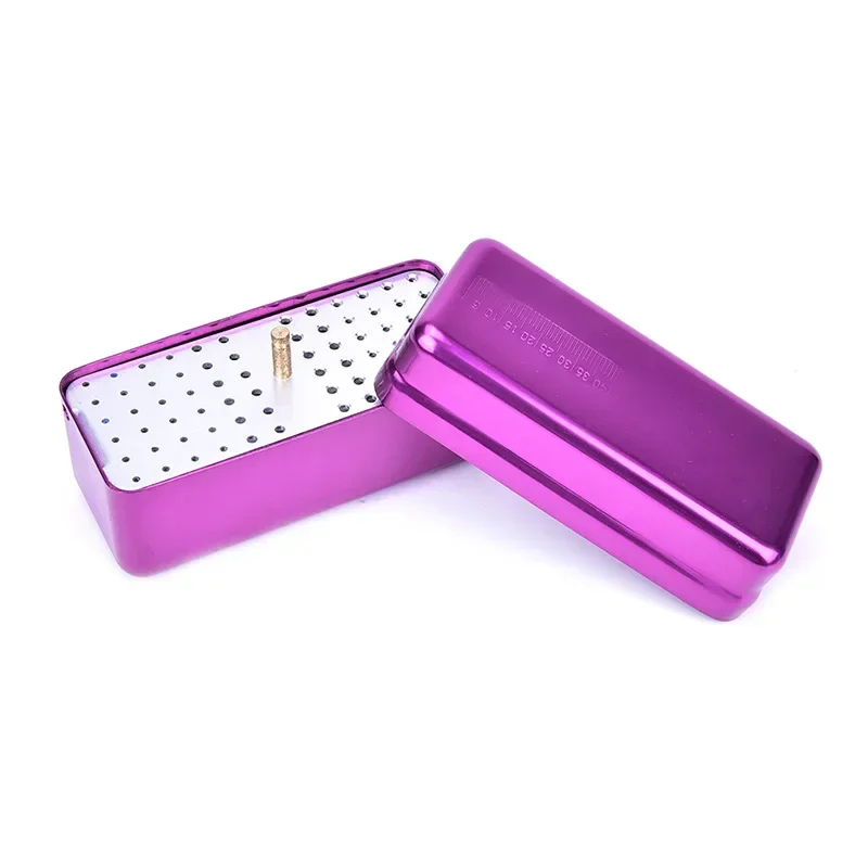 

Aluminum Dental Disinfection Box Autoclave Sterilizer Case Files Holder With Holes For Dentist Cleaning Stand Autoclave
