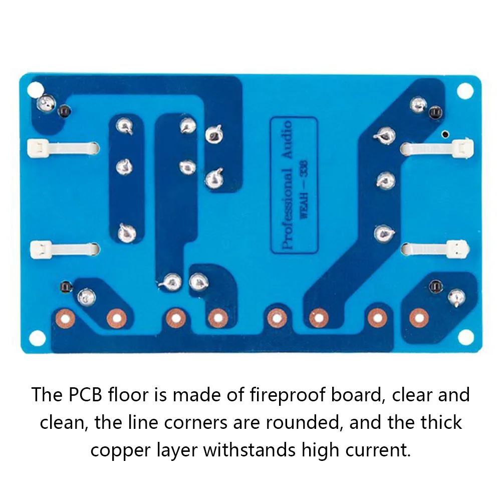 120W Lautsprecher 3-Wege-Audio-Frequenzweiche Hochton-Mitteltöner-Bass-Crossover-Lautsprecherfilter für 8-Zoll-Lautsprecher DIY – Detail 5