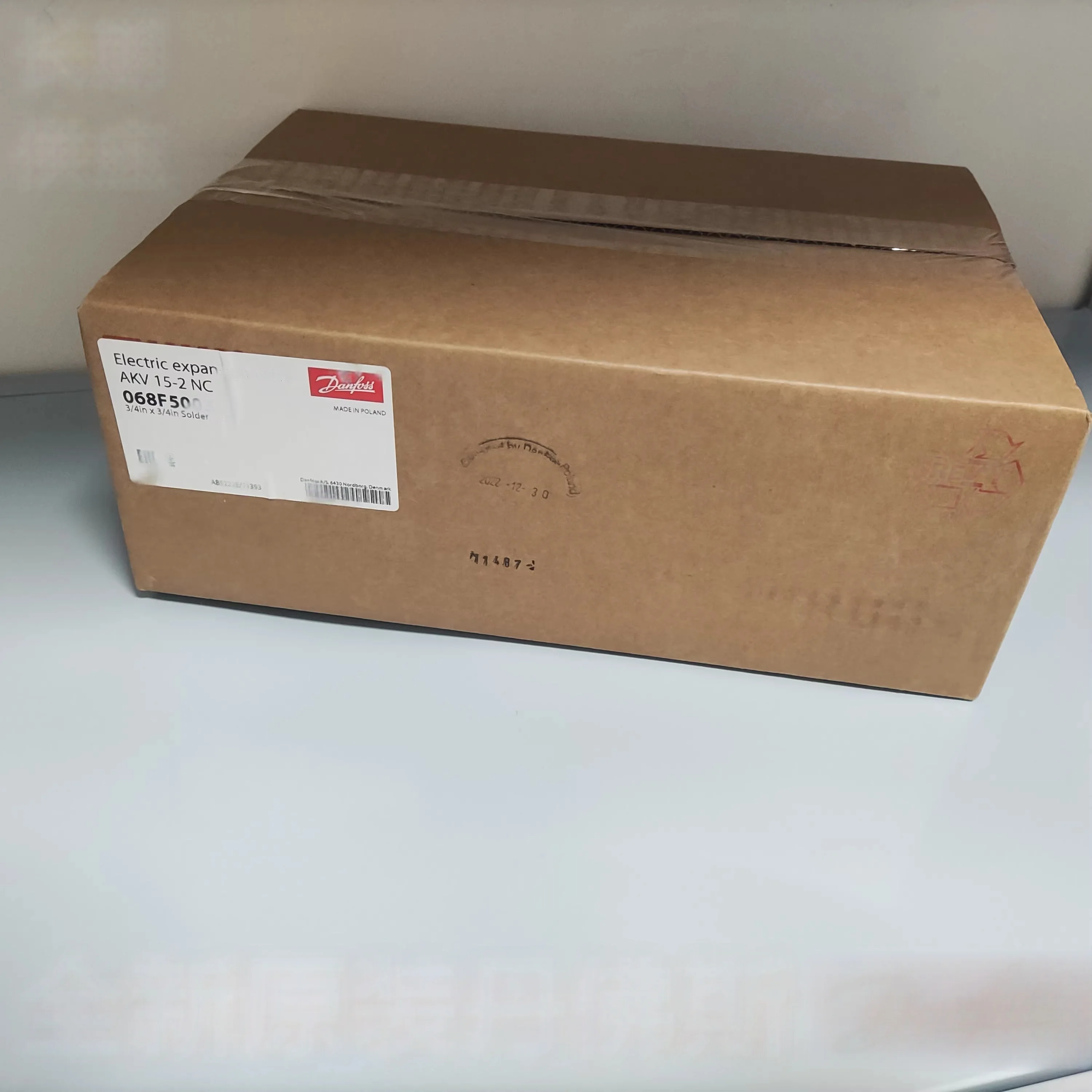 New for Danfoss expansion valves: AKV15-1 (068F5000)  AKV15-2 (068F5005)  AKV15-3 (068F5010)  AKV15-4 (068F5015)