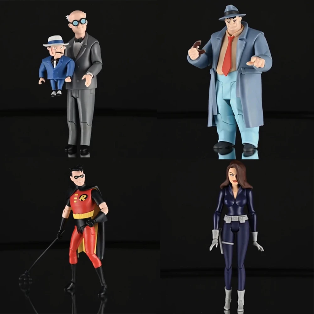 McFarlane Toys Ventriloquist y Scarface/Detective Harvy Bullock/Robin/Talia Al Ghule Figura de acción de 6 pulgadas de DC Direct