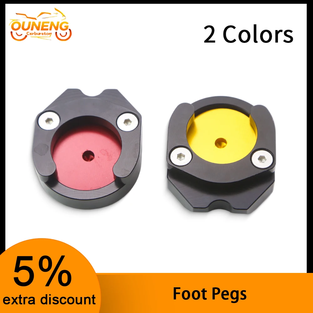 Foot Kickstand Extension Pad Enlarged Support Base Modification Kit For Yamaha Nmax 125 155 Xmax250 300 Motorcycle