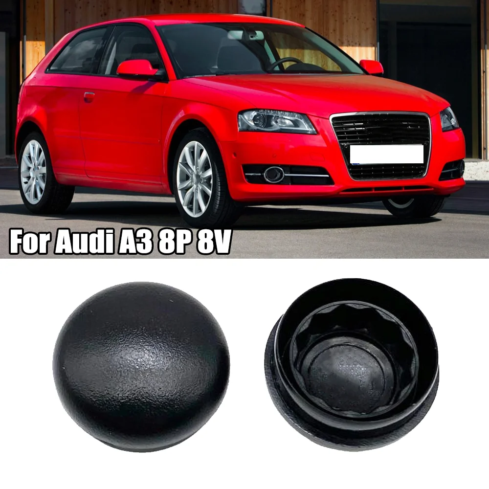 2x Front Windscreen Wiper Arm Nut Cap Bolt Cover For Audi A3 8P 8V 2006 2007 2008 2009 2010 2011 2012 2013 2014 2015 2016 - 2019