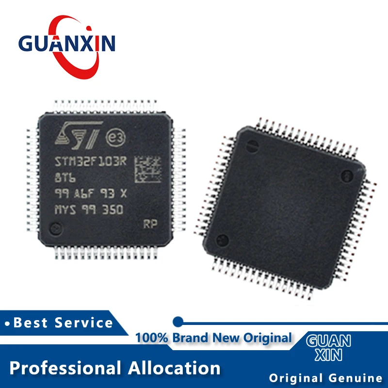 

100% New STM8S207RBT3 STM8S207RBT3 STM8S207RBT6 STM8S207RBT6C STM8S207RBT6C STM8S207RBT6 LQFP-64