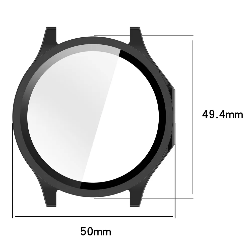 PC+Tempered Glass Case For Oneplus Watch 4 SamrtWatch Bumper Protective Full Cover Protector For Oppo Watch X3 Shell Accessorie