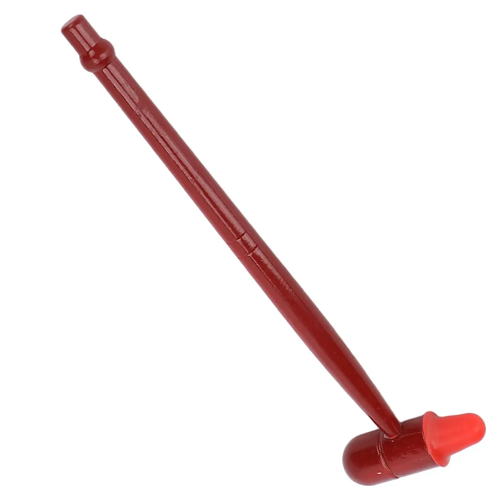 Portable Wooden Handle Massage Hammer Rubber Head Ergonomic Massage Stick Foot Massager Daily