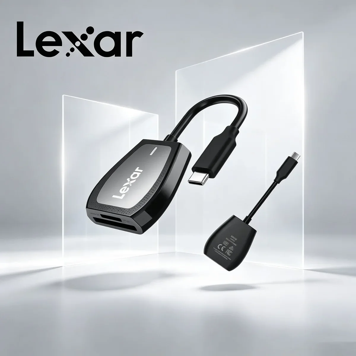 Original Lexar USB 3.2 Type C Card Reader to SD Micro SD TF Adapter Smart Memory SD Card Reader OTG Accessories