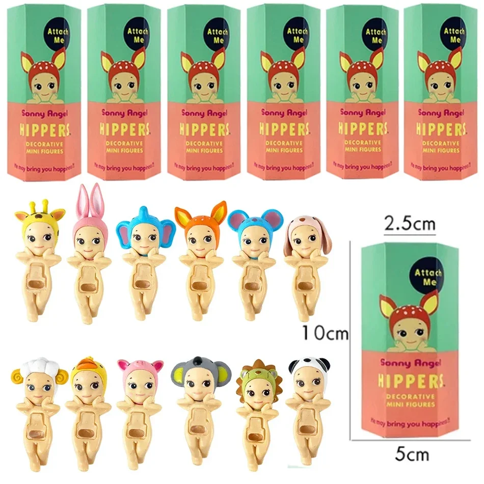 Hot Sale Sonny Angel Blind Box 20th Anniversary Hippers Looking Back Anime Figures Ornaments Dolls Fans Toy For Children Gifts