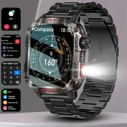 2024New For Xiaomi Huawei Ultra HD AMOLED Screen smartwatch Men 600mAh Battery Compass Bluetooth Call Outdoors Sport Smart Watch