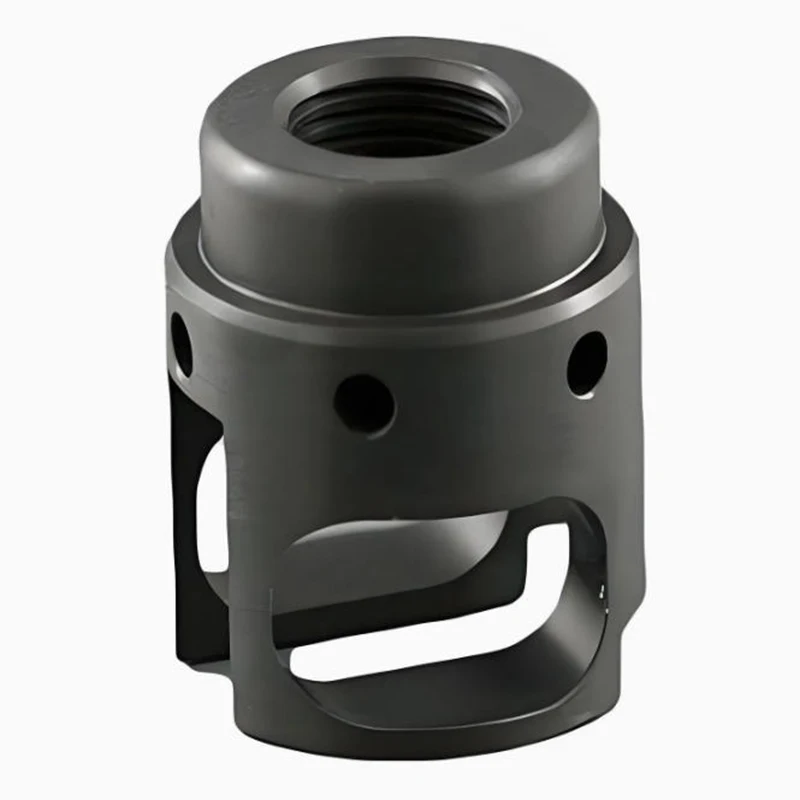 

CNC Works Custom CNC Machining Services Black Plastic Multifunctional Installation Component