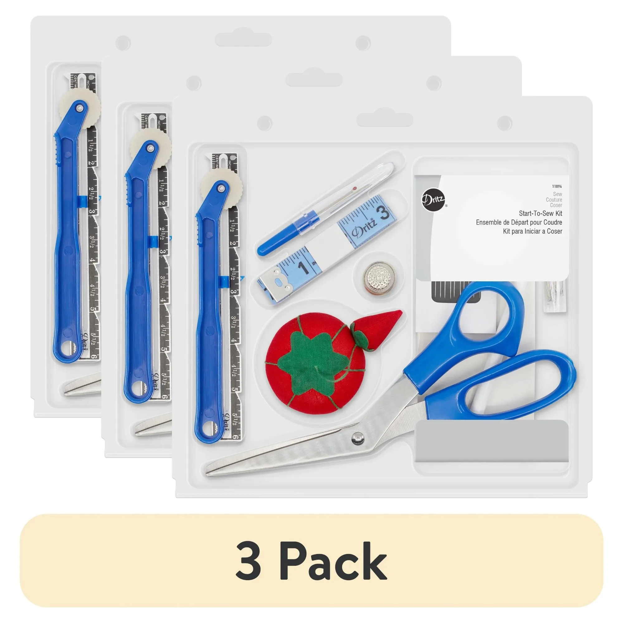 

(3 pack) Start-To-Sew Kit