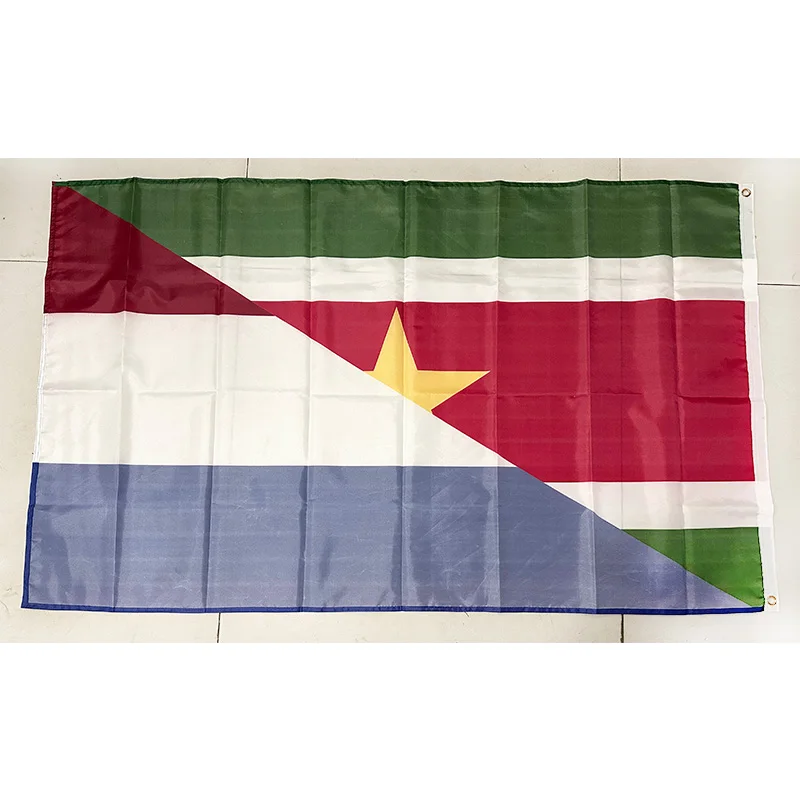 Flag Dutch Language Suriname Netherlands Friendship 2ft*3ft (60*90cm) 3ft*5ft (90*150cm) Size Christmas Decorations Flag Banner