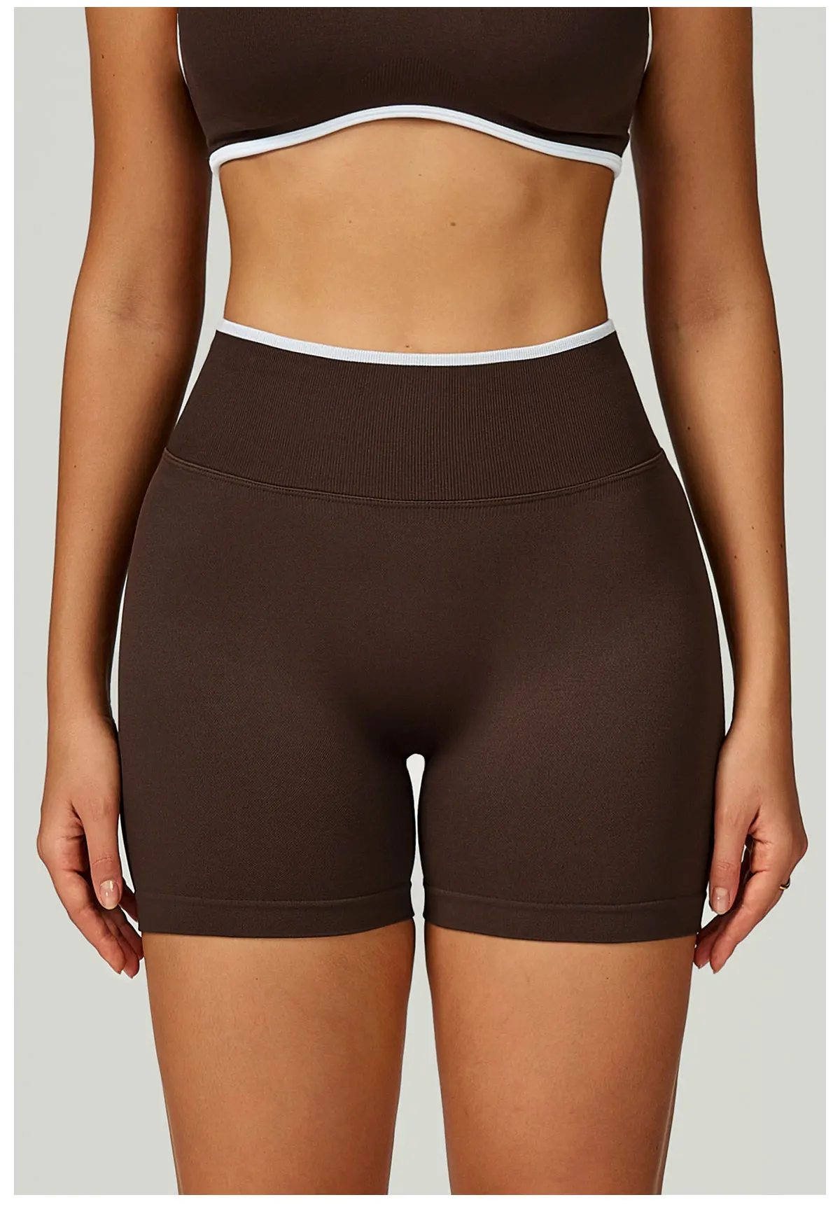 

Женские короткие леггинсы для йоги с высокой талией, узкие шорты для фитнеса, шорты для тренировок в тренажерном зале, женские быстросохнущие спортивные шорты для велоспорта и бега