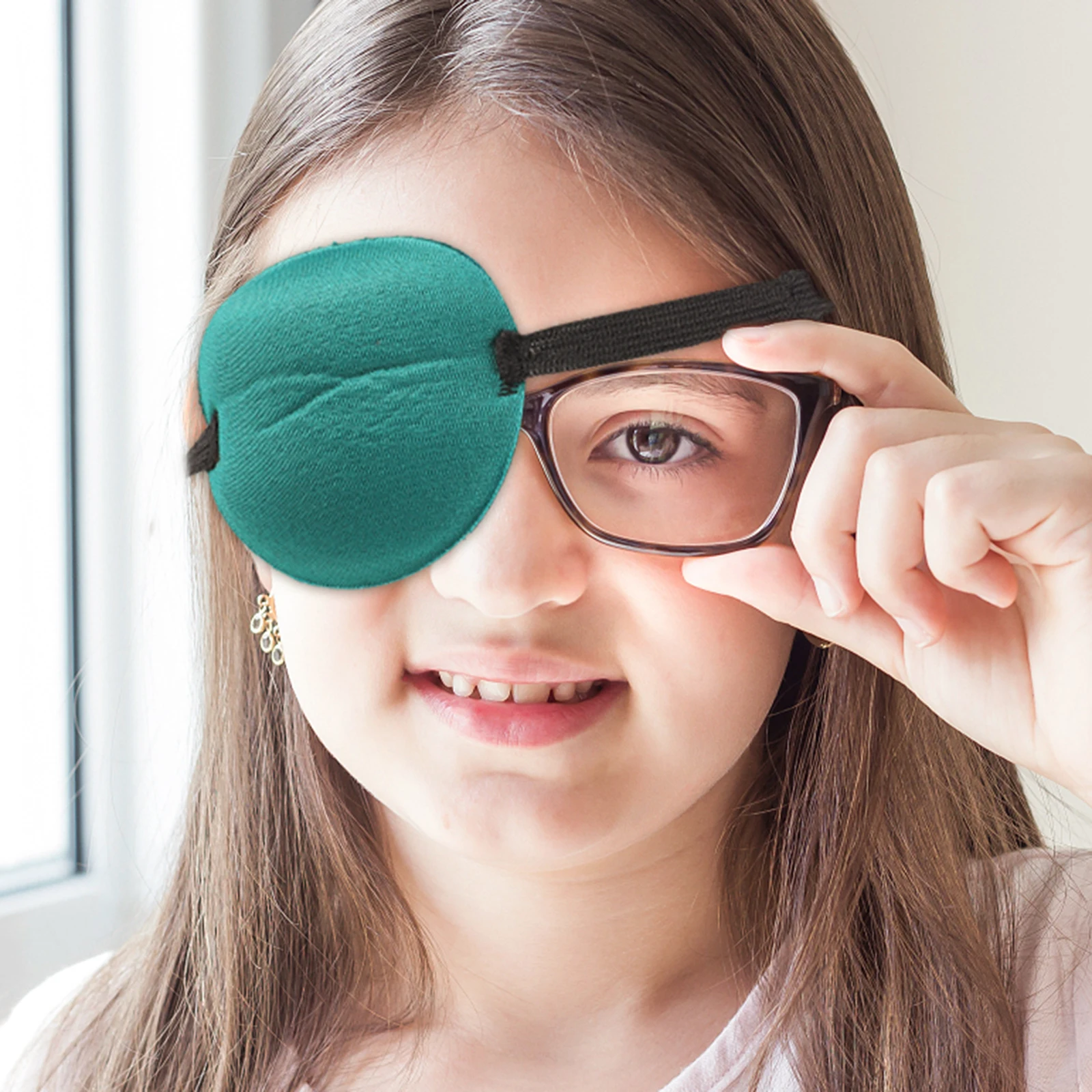 

6 Pcs Eye Covers Comfortable Lightweight Protective Masks for Amblyopia Correction Comfortable Eye Patches with Elastic Sponge