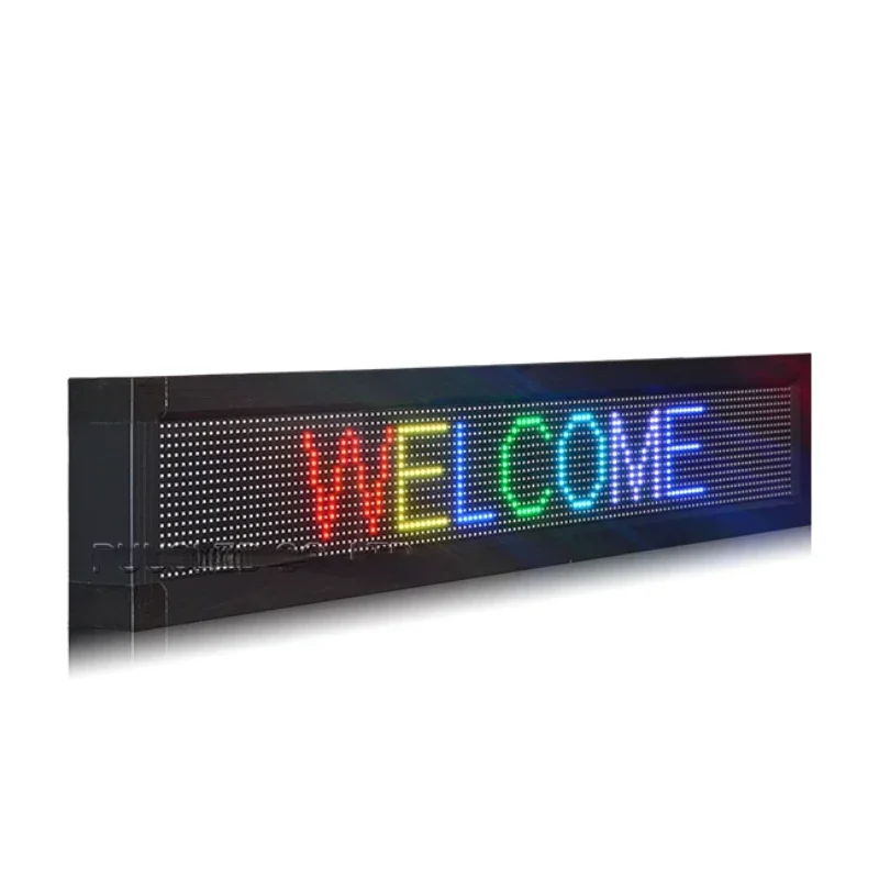 Indoor Advertising Coil Board Full Color LED Information Display Sign P10 Electronic Customized Billboard for Customers