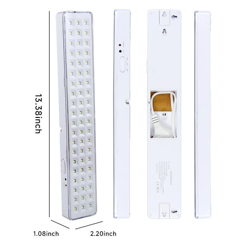 Imagem -06 - Lâmpada Led Recarregável para Iluminação de Emergência Multifunções Clima Frio Luz ao ar Livre Casa Gelo Modos Reposição para Perda de Energia