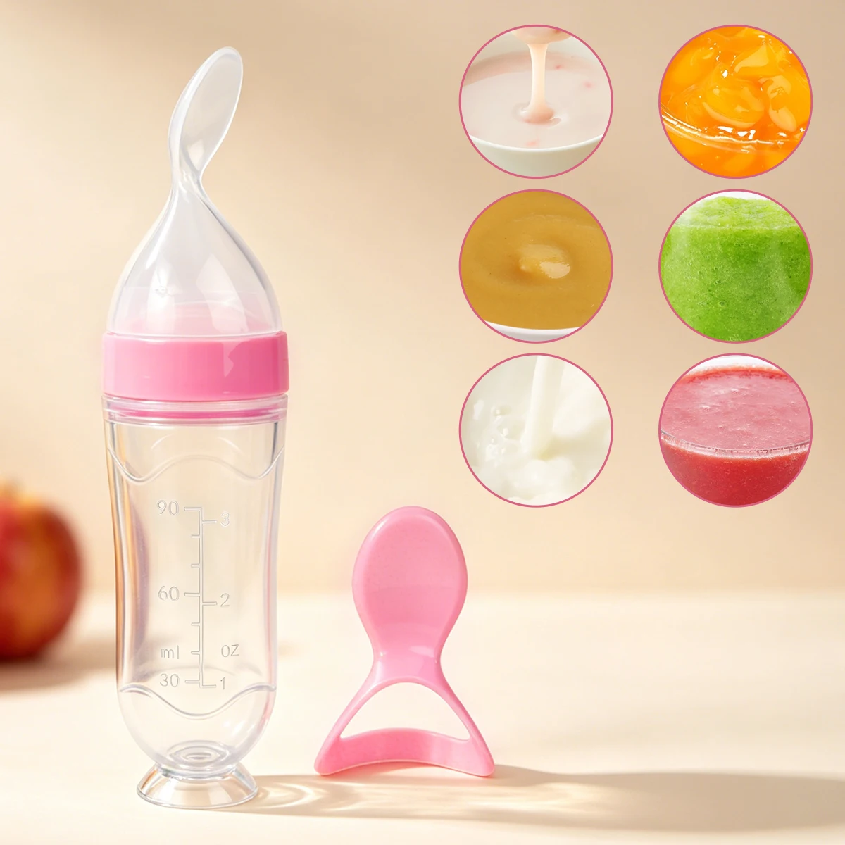 Lot de 2 biberons en silicone  - Baby Food Guide avis et prix