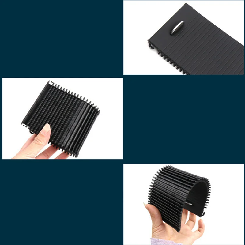 

Car Center Console Cup Holder Slide Roller Blind For Mercedes-Benz SLK SLC CLASS W172 Drink Holder Curtain Black Plastic 1 PCS