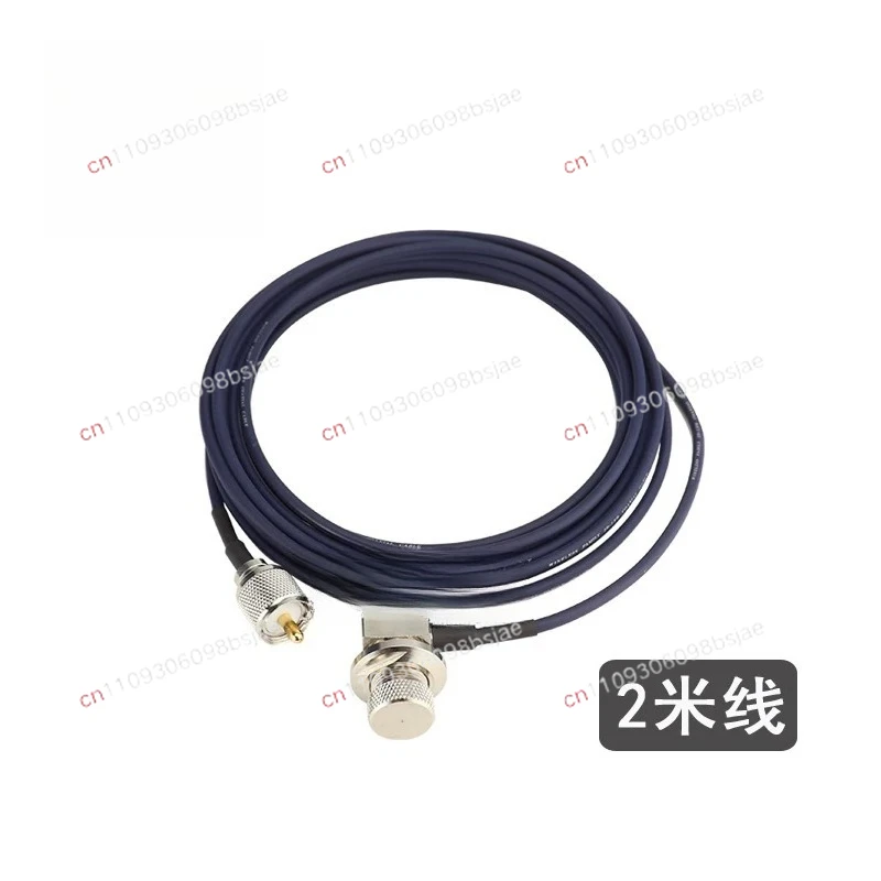 AZ507BFX Car Radio Antenna UV Double Segment Top Soft Black Seedlings 74cm