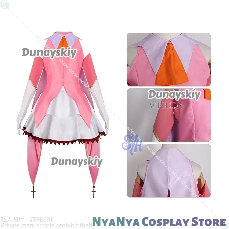 Illyasviel Von Einzbern Cosplay Fate Kaleid Liner Anime ssiRosa Magical Girl Kawaii Vestido Lolita Adorável Bonito Cos Halloween