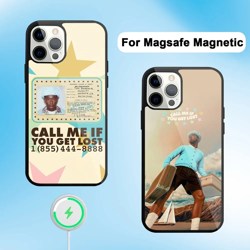 Singer Tyler Creator Rapper Igor Phone Case For iphone Pro Max 11 Plus 12 14 15 13 Mini Magsafe Magnetic Wireless Charging Shell