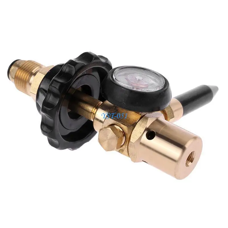 

E15A Helium Latex Pressure Reducer With Pressure Gauge For G5/8 for Tank Balloon Infl
