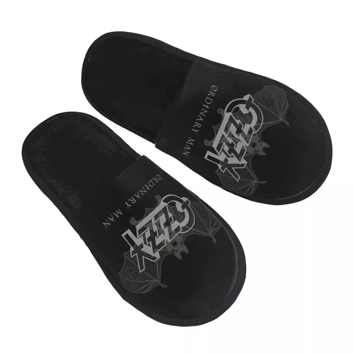 Custom Ozzy Osbourne Heavy Metal Band Rock Soft Memory Foam House Slippers Women Prince Of Darkness Cozy Warm Anti-Skid Slipper