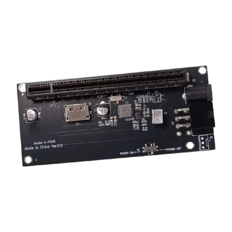 2026 New Oculink SFF-8612 to PCIe X4 X16 Slot Adapter Card GPU Power DC 12V for PC Mainboard Graphics Card