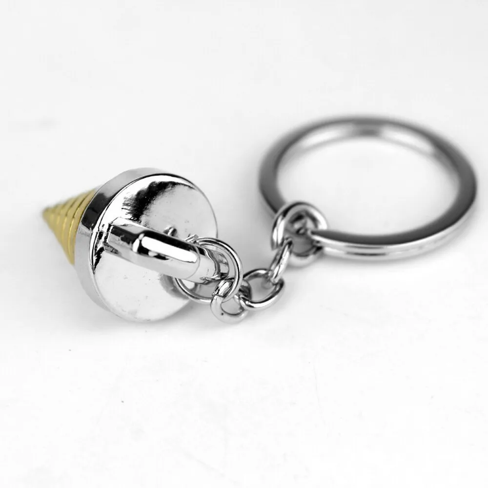 حلقة مفاتيح معدنية من Tengen Toppa ، مثقاب أساسي ، قلادة تأثيري ، اكسسوارات مجوهرات ، Tengentoba و Lagann Michael