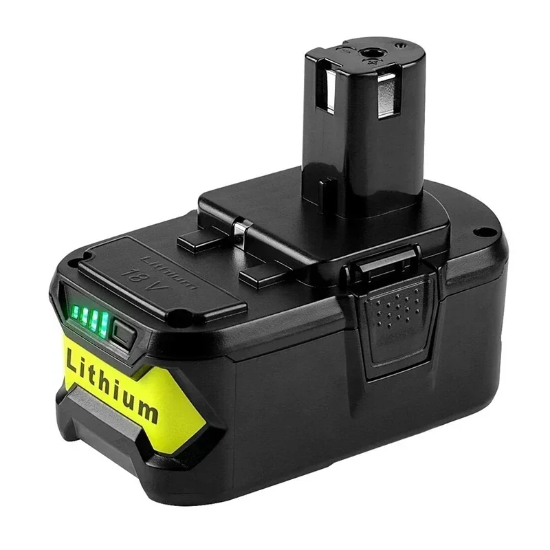 Bateria recarregável de 18v, 15800mah, para ryobi hot p108 rb18l40, bateria recarregável para ferramenta elétrica, ryobi one