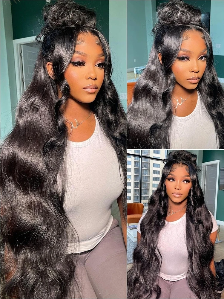 Body Wave Wig 4x4 Lace Closure Wig For Women Brazilian Human Hair Wig Transparent Lace Wig PrePlucked Baby Hair Jarin Hair