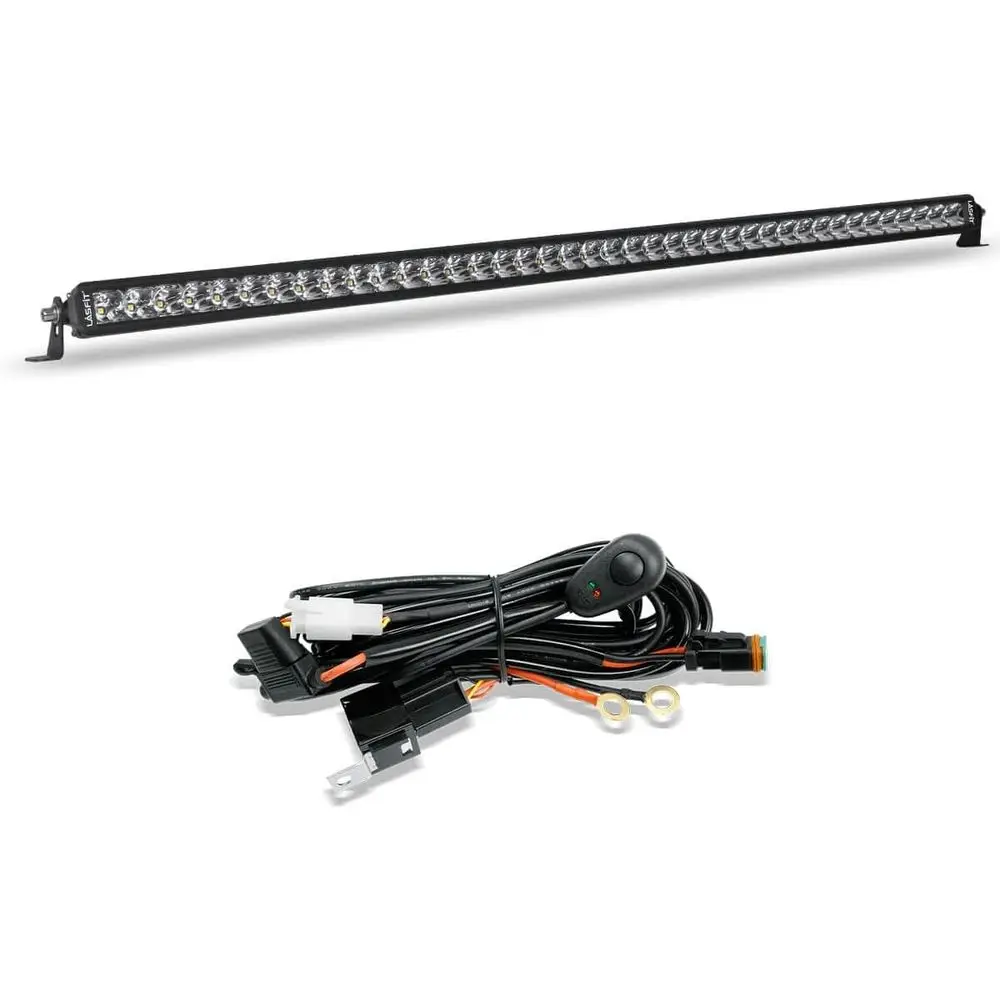 

42 inch LED Light Bar with Wiring HarnSpot lood Combo Beam O Road Light Bar