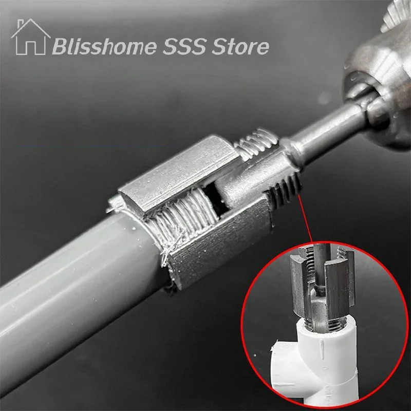 【S】New Design 1/2inch 3/4inch PPR/PVC Water Pipe Threader Tapping ToolInternal Thread External Thread Integrated Water Pipe