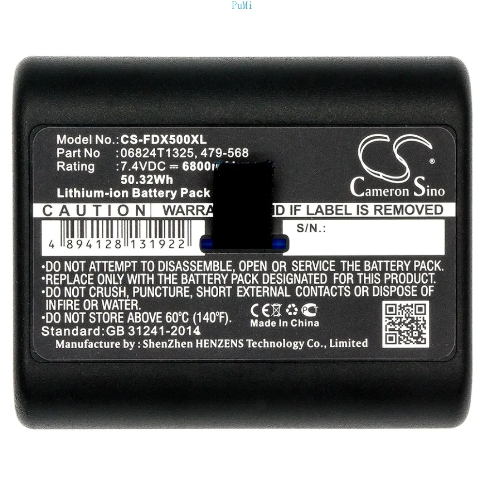 Survey,Test Battery 5200mAh/6800mAh for Fluke DSX-5000 CableAnalyzer/Versiv,NetScout OneTouch AT Platform/Network Assistant