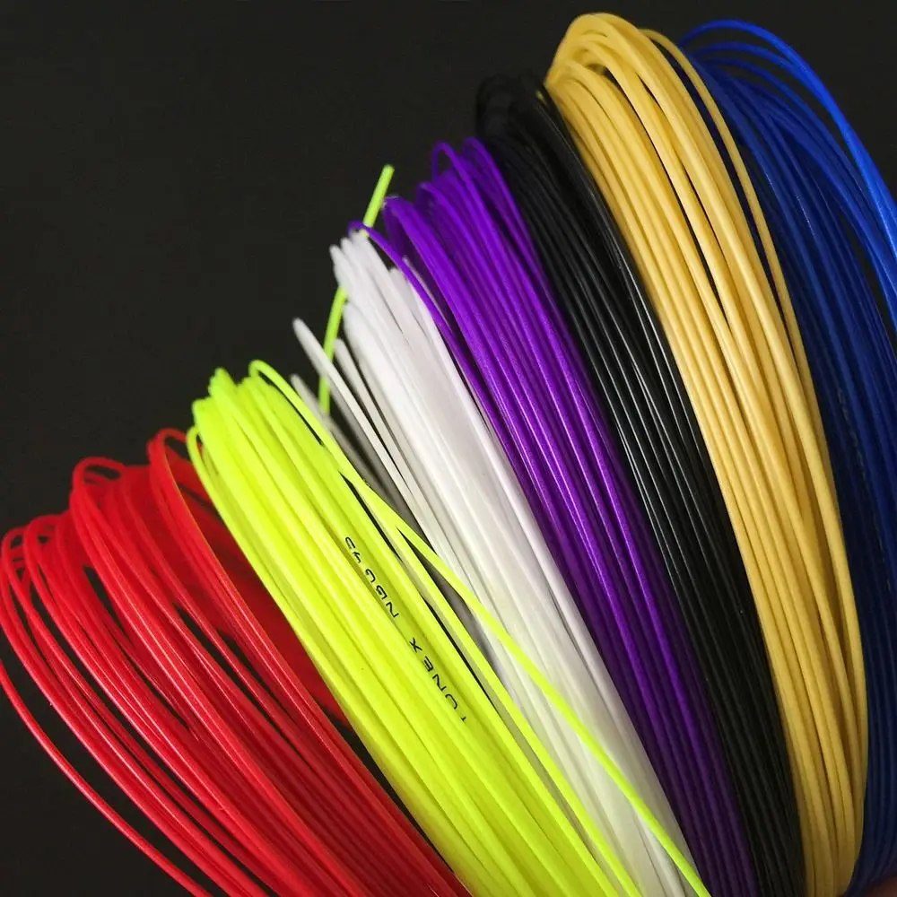 Durable High Flexibility Badminton String Shock-absorbing Nylon Badminton Line Racquet String Sportsman