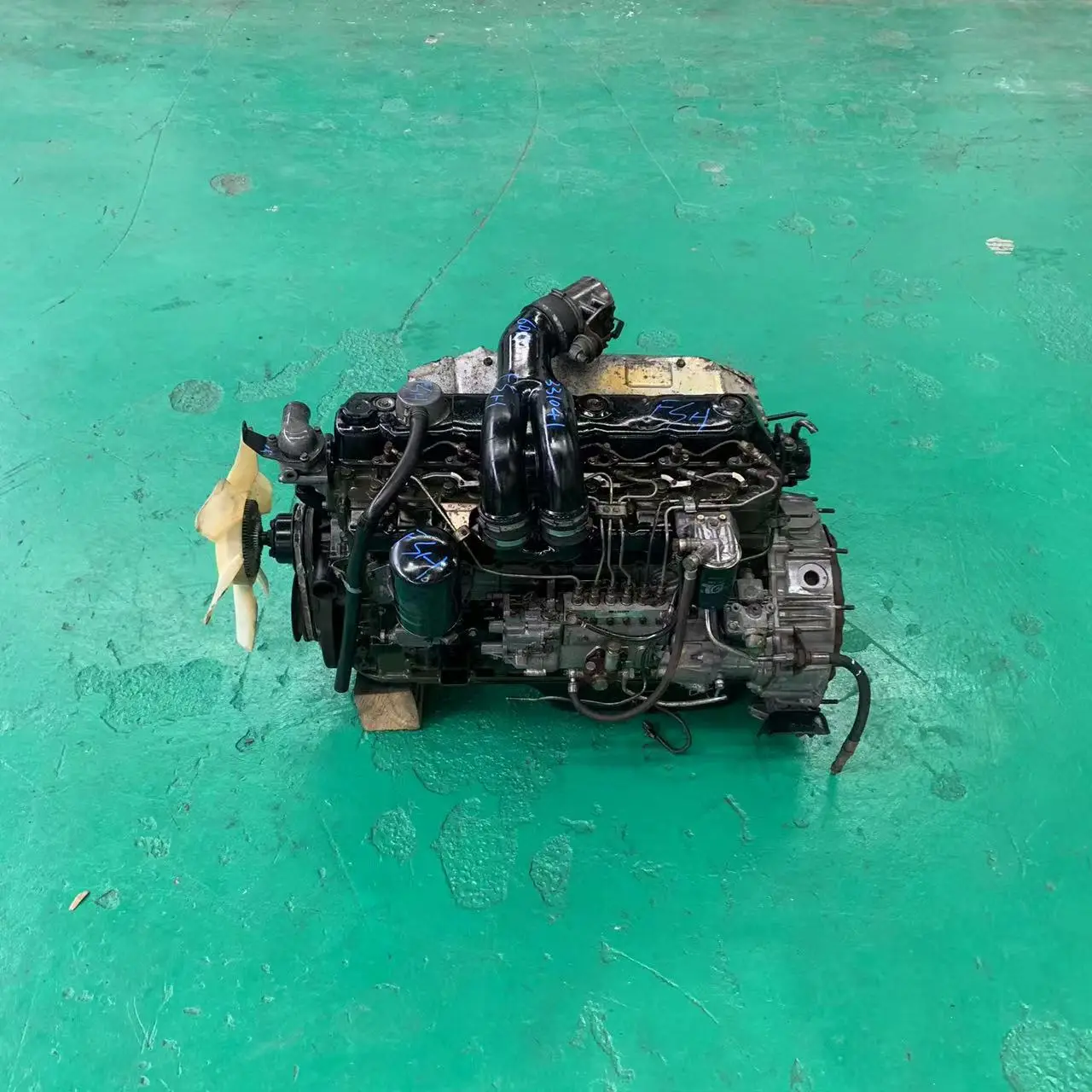 6D17 جودة عالية تستخدم محرك الجمعية الديزل لميتسوبيشي للشاحنات 6 اسطوانة فوسو