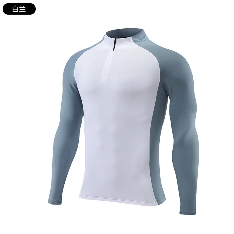 Camisetas para correr de alta calidad para hombre, camiseta de compresión de secado rápido para Fitness, ropa de ejercicio de entrenamiento, camisetas deportivas para gimnasio, ropa deportiva