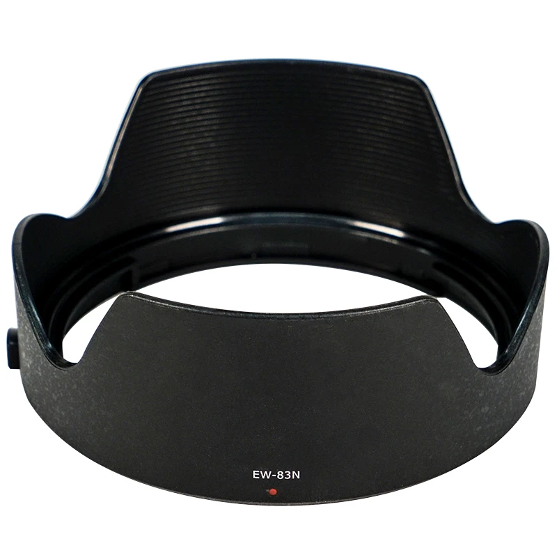 Paraluce EW-83N EW83N della macchina fotografica per Canon RF 24-105mm F4L è sostituzione reversibile dell'ombra della luce del paraluce dell'obiettivo di USM per 24-105mm