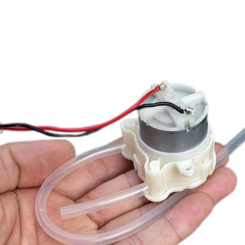 Micro Peristaltic Pump DC 5V 6V Small 500 Geared Motor Mute Dosing Pump for Squeeze Liquid Water for Lab Ink Sampling Pump